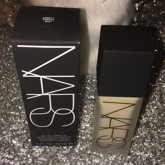 NARS All Day Luminous foundation, Light 1 Siberia-NIB - Picture 5 of 7